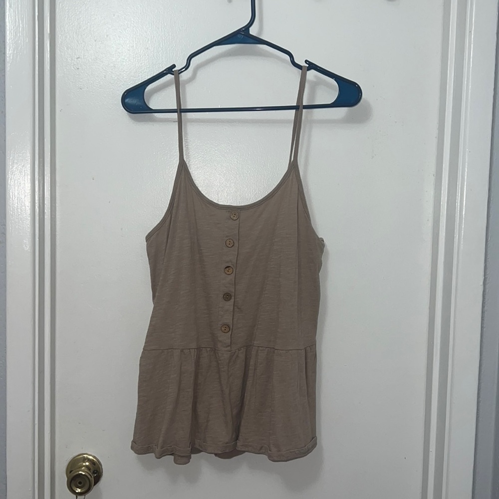 Babydoll style tank top